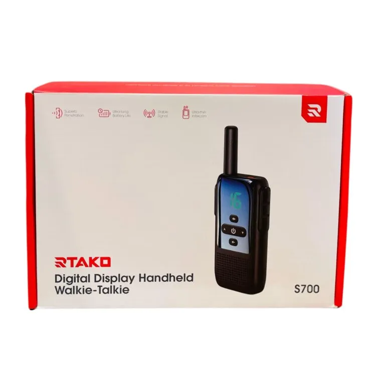 rtako S700 Digital Display Handheld Talkie Walkie 2pcs — photo 3
