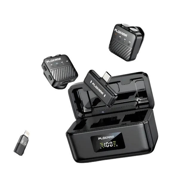 Plokama VM-80 Dual Wireless Lavalier Microphone