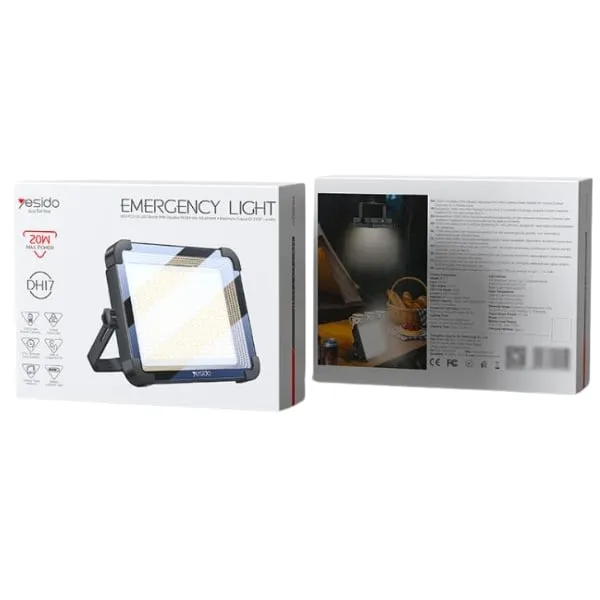 Yesido DH17 20W Rechargeable LED Emergency Light — photo 2