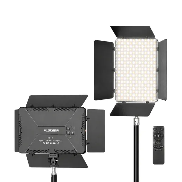 Plokama W12 Rechargeable LED Fill Light
