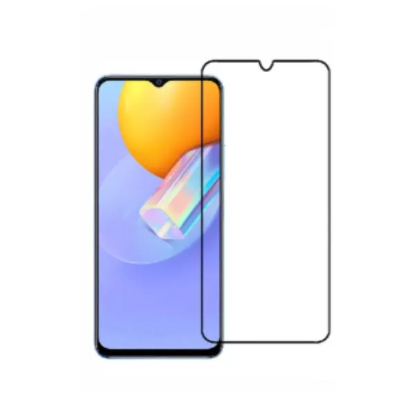 Other / Generic Vivo Y31 2020 Full Glue Tempered Glass Screen Protector