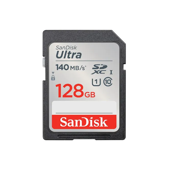 SanDisk Ultra SDXC 128GB 140MBS