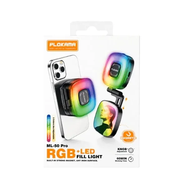 Plokama ML-50 Pro RGB Fill Light — photo 2