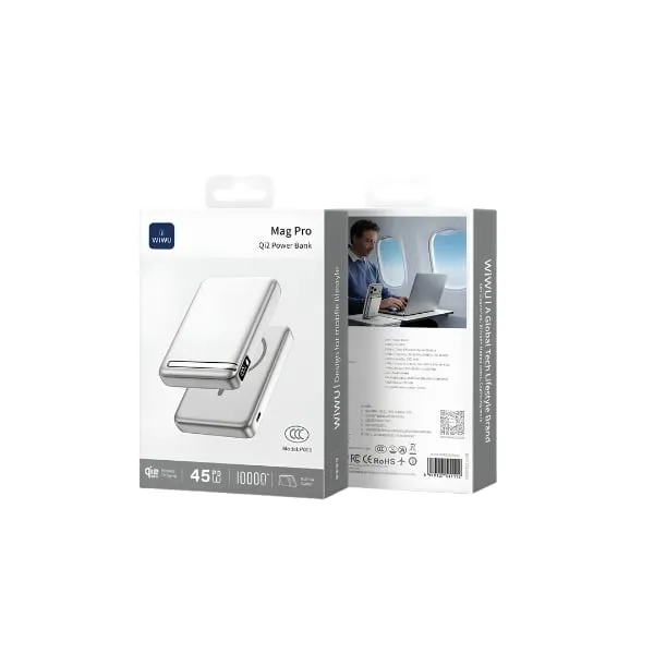 WiWU P090 Mag Pro Qi2 Power Bank 10000mAh — photo 4