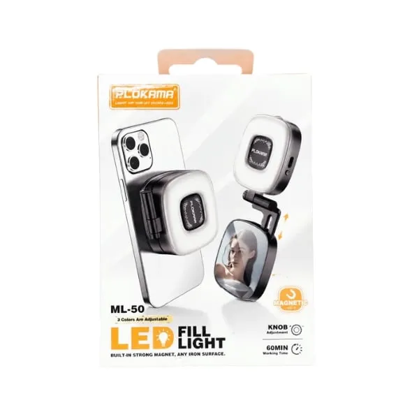 Plokama ML-50 Rechargeable LED Fill Light — photo 3
