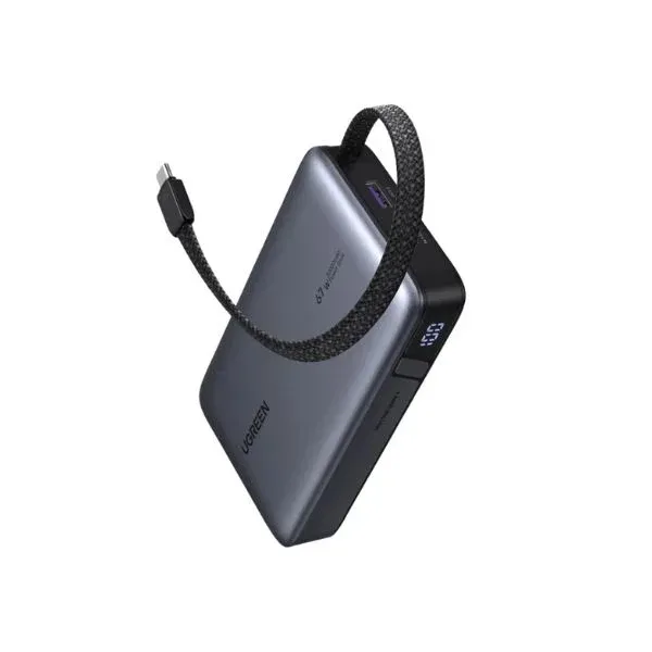 Ugreen 55996B Nexode 67W Power Bank with Built-in Cable