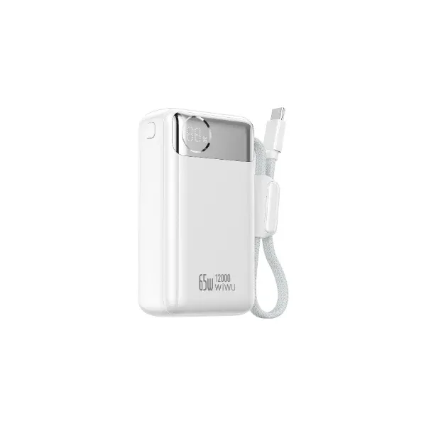 WiWU T132 Power Plus 12000mAh 65W Power Bank — photo 3