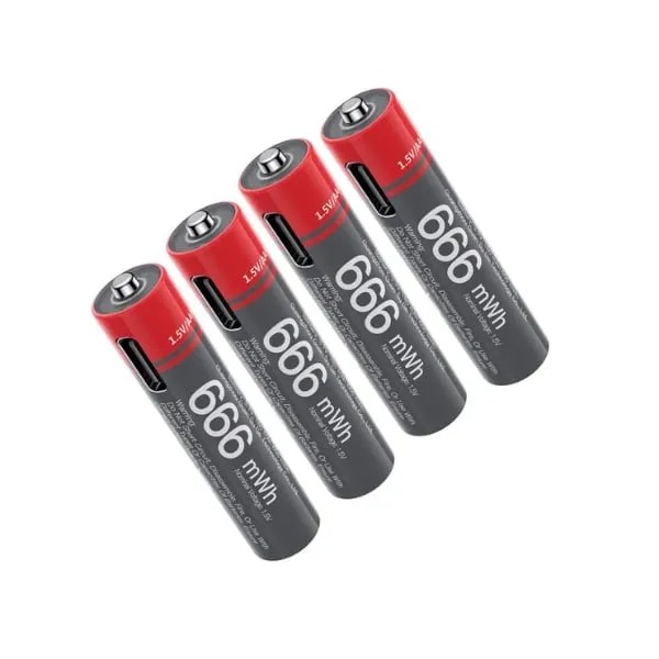 Yesido YP98 4Pcs AAA Rechargeable Batteries