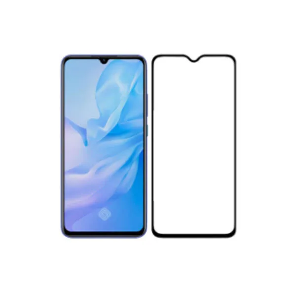 Other / Generic Vivo Y51 2020 Full Glue Tempered Glass Screen Protector