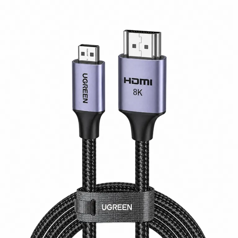 Ugreen 15516 Micro HDMI to HDMI 8K Cable 1M