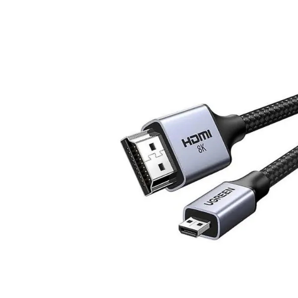 Ugreen 15516 Micro HDMI to HDMI 8K Cable 1M — photo 2