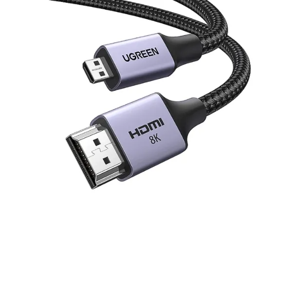 Ugreen 15516 Micro HDMI to HDMI 8K Cable 1M — photo 3