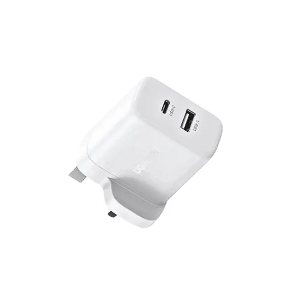 Ugreen 45315 20W 2-Port Fast Charger UK White — photo 3