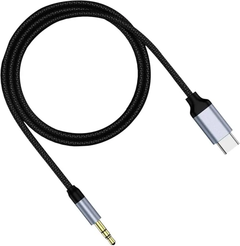 Aspor A253 USB-C to 3.5mm AUX Audio Cable (120cm) — photo 2
