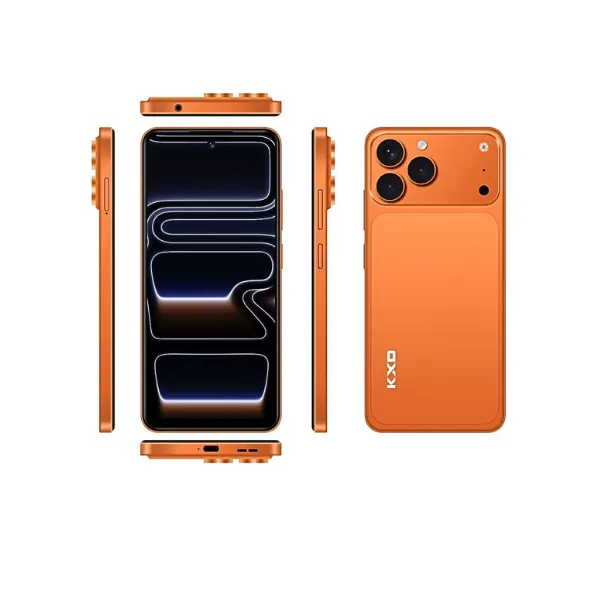 KXD A07 3GB + 32GB Orange Smartphone — photo 2