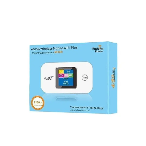 MF880 4G/5G Wireless Mobile WiFi Plus — photo 3