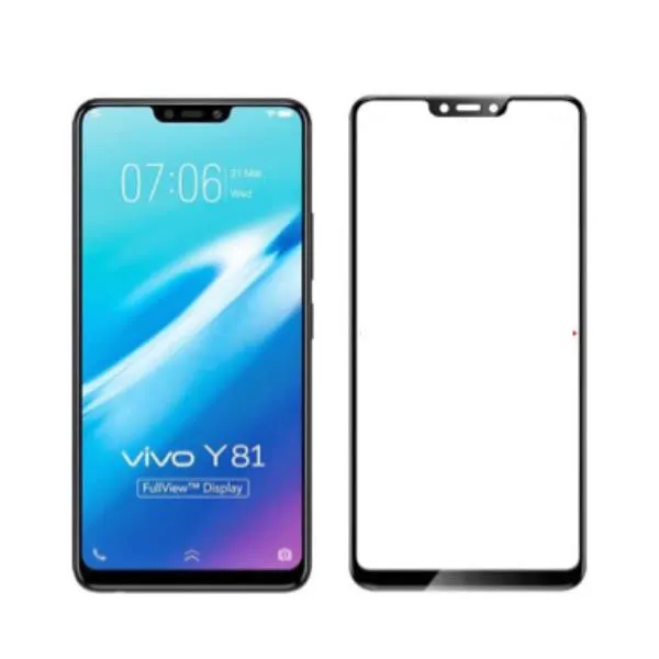 Other / Generic Vivo Y81 Full Glue Tempered Glass Screen Protector