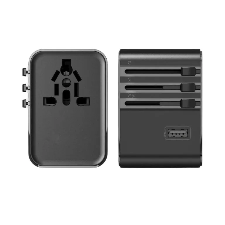 WiWU WI-UA006 45w GAN Universal Plug Adapter Black — photo 2