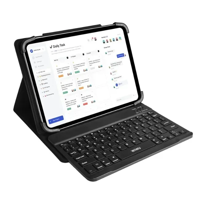 WiWU W-UK001BLK9 Universal Keyboard Case 9-11″ Black