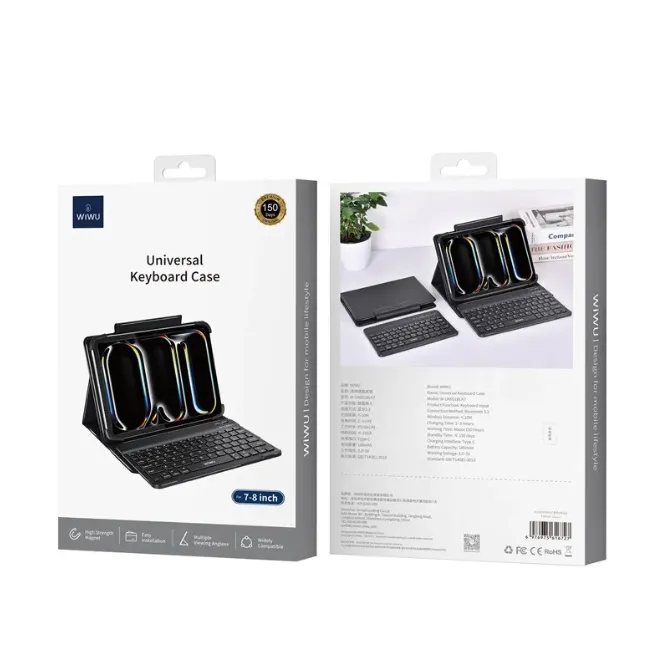 WiWU W-UK001BLK9 Universal Keyboard Case 9-11″ Black — photo 7