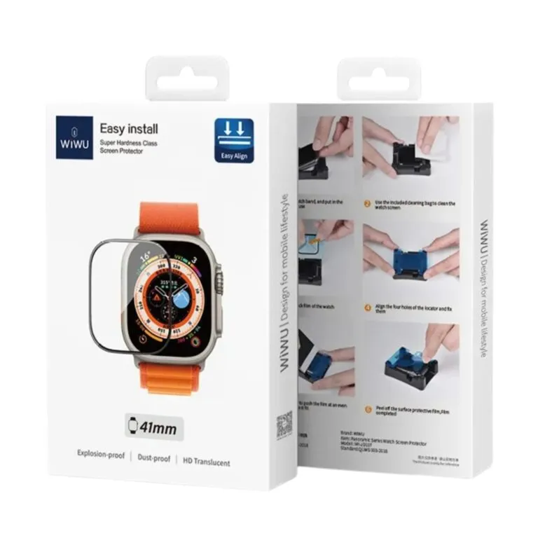 WiWU Wi-JD107 Easy Install iWatch Screen Protector 49mm — photo 3