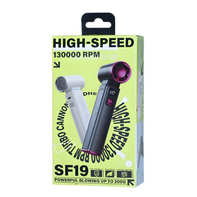 Remax SF19 13000RPM Turbo Cannon Handheld Fan — photo 3