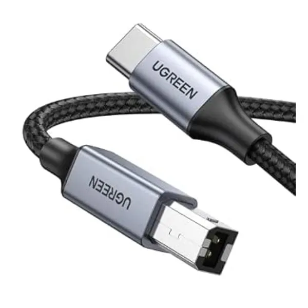 Ugreen 80805 USB-C to USB-B Printer Cable 1M