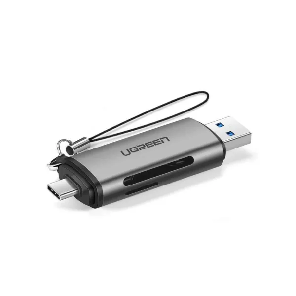 Ugreen 50706 2-in-1 USB 3.0 / USB C Card Reader