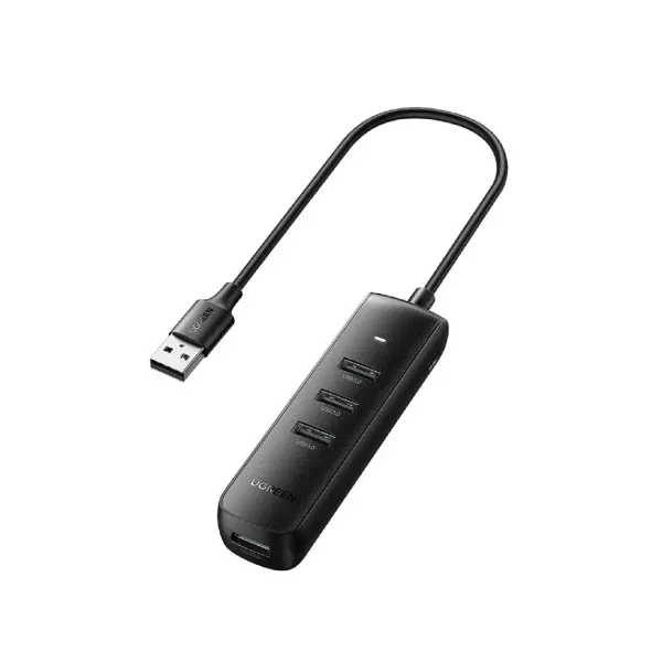 Ugreen 10915 4-in-1 USB HUB – 4x USB Type A 3.0 PD DC 12V