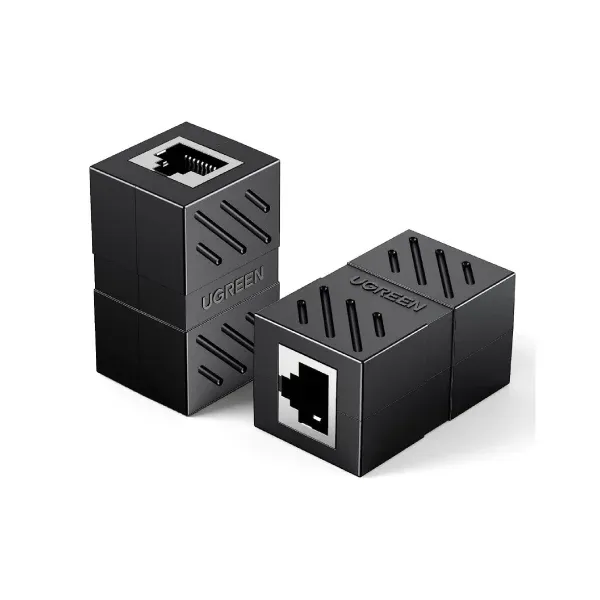 Ugreen 20390 Ethernet RJ45 Network Keystone Jack In Line Coupler Female To Female