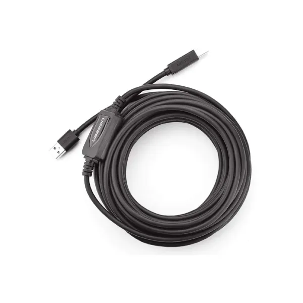 Ugreen 10362 2.0A USB-A Male to USB-B Male Active Printer Cable 15m — photo 2