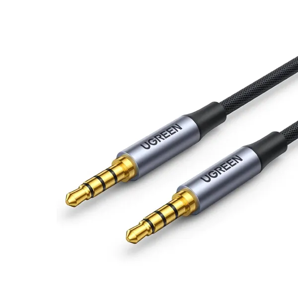 Ugreen 20785 3.5mm 4 Pole M/M Audio Cable ALU Case 3M