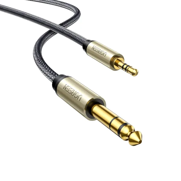 Ugreen 10625 3.5mm Male To 6.35 Male Stereo Audio Cable 1M — photo 2