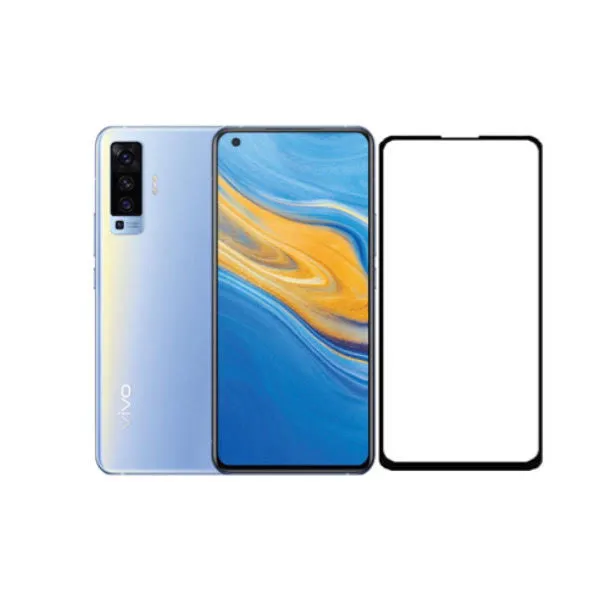 Other / Generic Vivo X50 Full Glue Tempered Glass Screen Protector