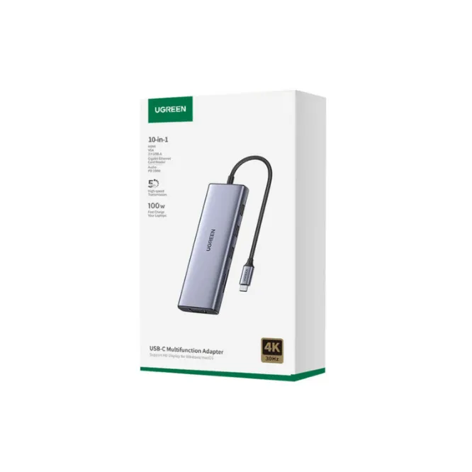 Ugreen 10-in-1 USB-C Multifunction Hub Adapter – 15601 — photo 5