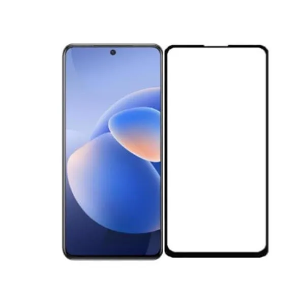 Other / Generic Vivo X60 Full Glue Tempered Glass Screen Protector