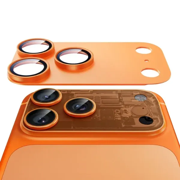 Mossily 17 Pro Max Lens Protector