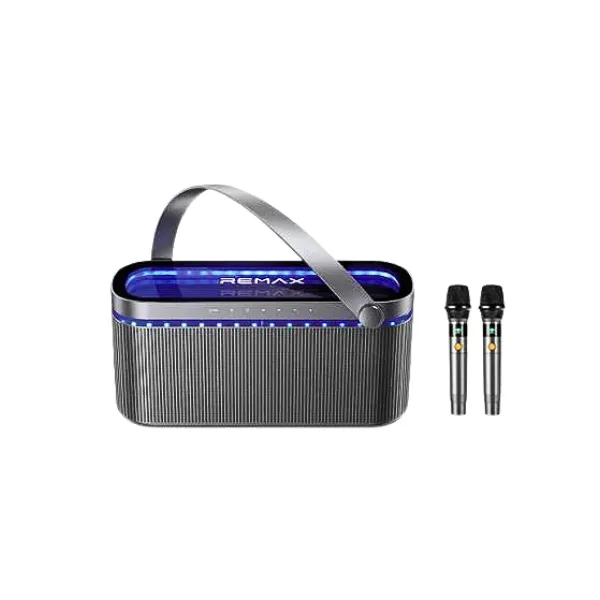 Remax RB-MB09 Karaoke Speaker with 2 Wireless Microphones — photo 2