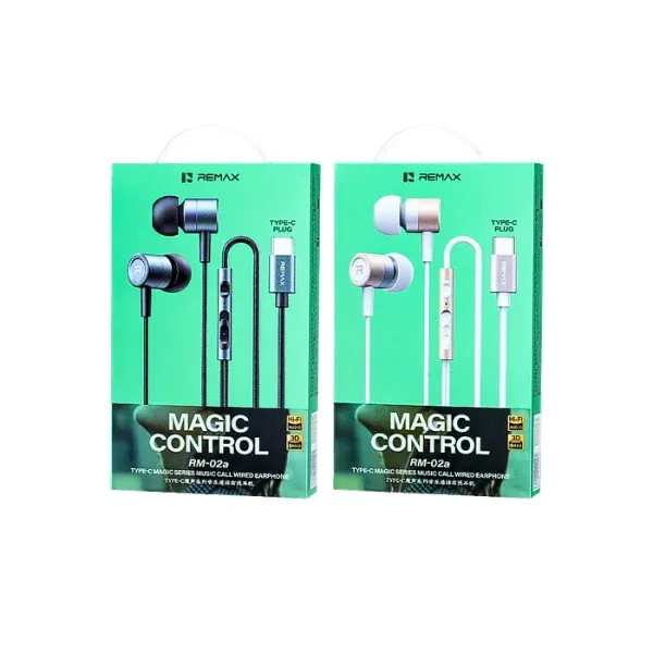 Remax RM-02A Magic Series Type-C Wired Earphones — photo 3