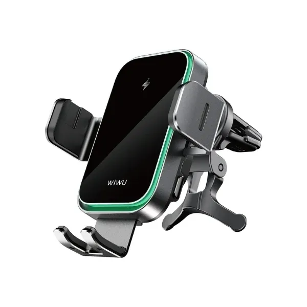 WiWU CH-313 15W Wireless Car Charger and phone holder