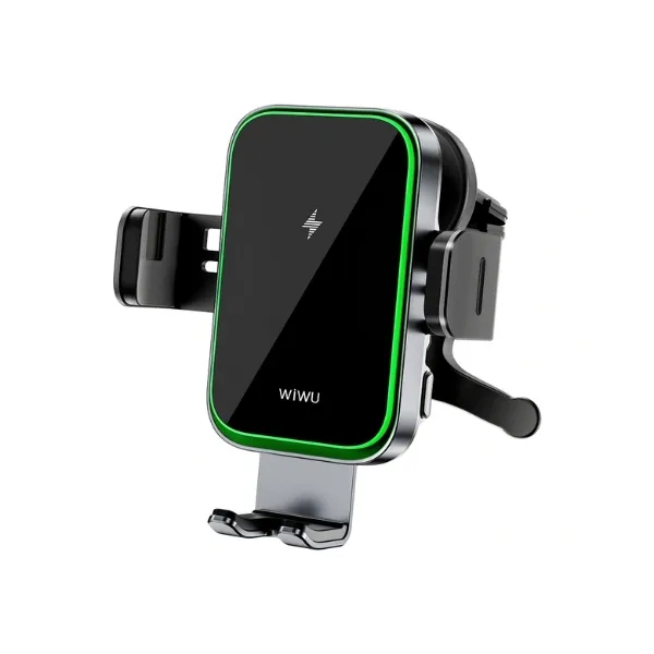 WiWU CH-313 15W Wireless Car Charger and phone holder — photo 2