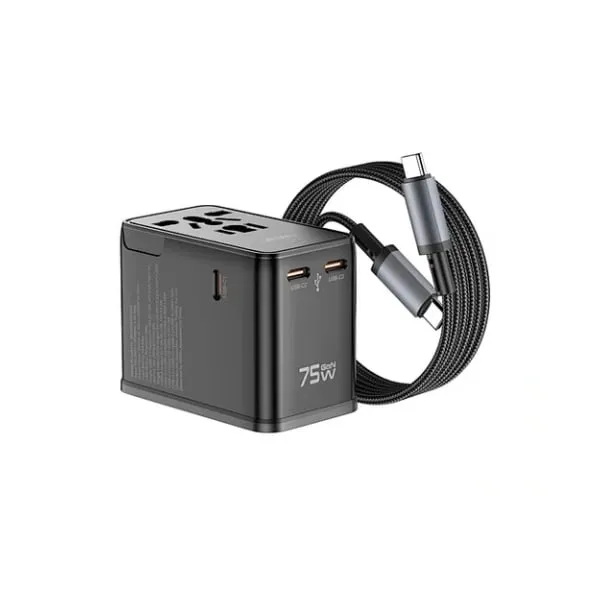 WiWU Wi-UA015 75W GaN Universal Travel Adapter — photo 3