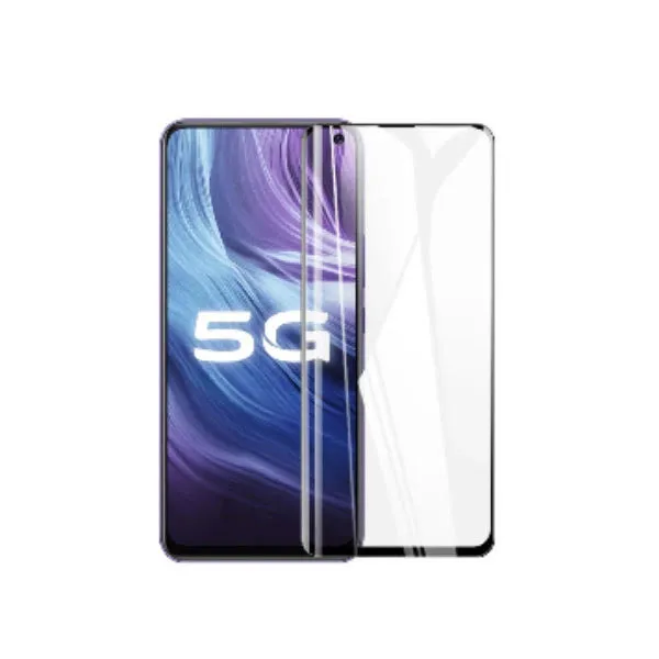 Other / Generic Vivo Z6 5G Full Glue Tempered Glass Screen Protector