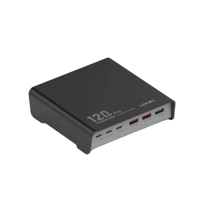 LDNIO Q605 120W Multi-ports Desktop Charging Station — photo 2