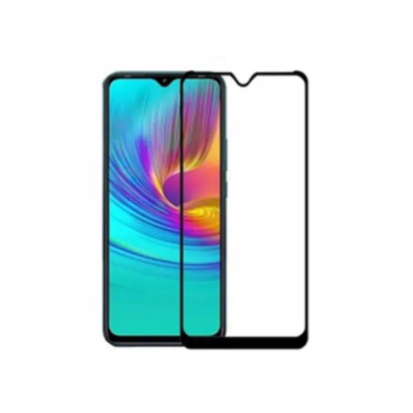 Other / Generic Infinix Hot 9 Play Full Glue Tempered Glass Screen Protector