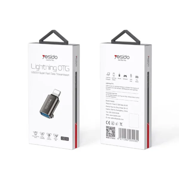 Yesido GS14 Lightning OTG USB 3.0 Super Fast Data Transmission — photo 3