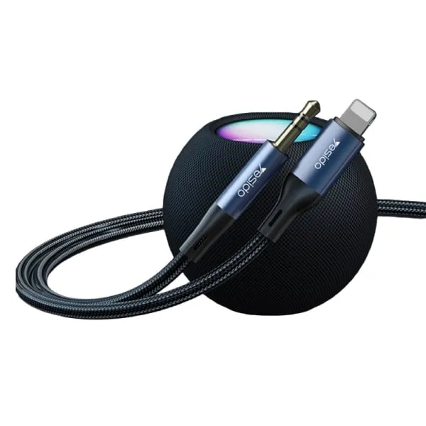 Yesido YAU35 8 Pin to 3.5mm AUX Audio Adapter Cable — photo 3
