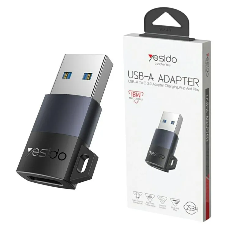 Yesido GS34 USB-A To Type-C Adapter — photo 2
