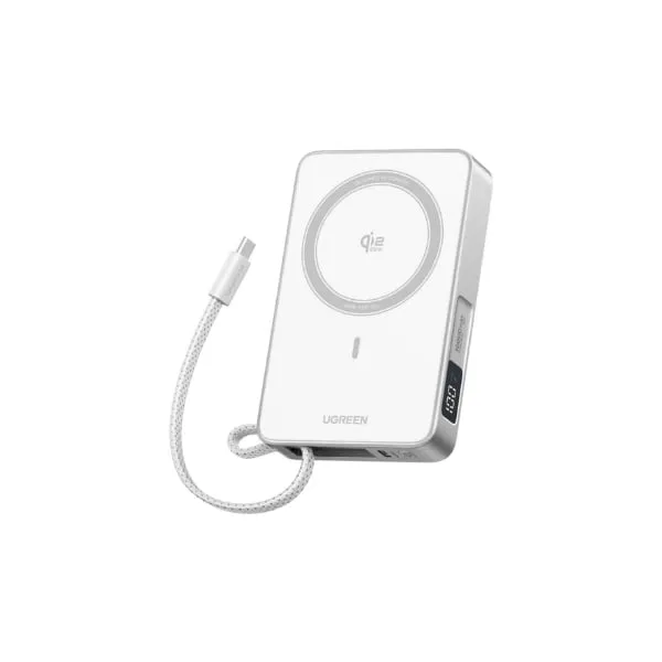 Ugreen 95027B MagFlow 10000mAh 25W Magnetic Wireless Power Bank