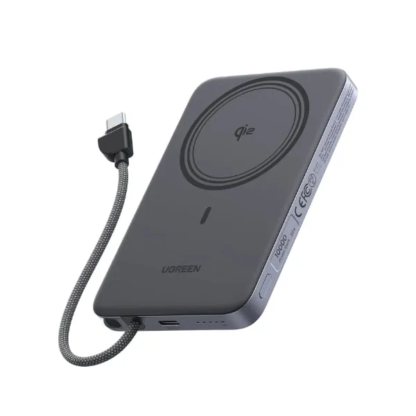 Ugreen 75982B MagFlow Air 10000mAh 15W Magnetic Power Bank